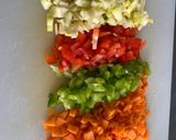 Une image de l'étape 1 de Brick aux légumes et au thon.