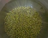 A picture of step 1 of Moong beans.