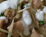 A picture of step 5 of White pepper handi /white karahi.