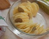 A picture of step 1 of Domino potatoes with a twist.