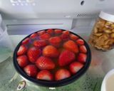 Hình bước làm 8 của món Mousse passion& strawberry jelly