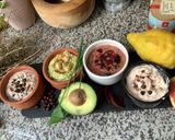 Une image de l'étape 12 de Houmous au festival des couleurs.
