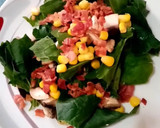 Foto del paso 8 de la receta: Ensalada de espinaca con tocino agridulce
