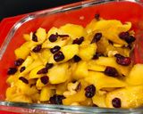 Foto del paso 3 de la receta: Manzanas caramelizadas con arándanos y nueces