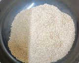 A picture of step 1 of Til Ke Ladoo.