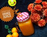 A picture of step 3 of Fresh orange juice.