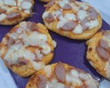 Foto langkah ke 5 dari resep Pizza Mini Teflon.