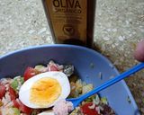 Foto del paso 5 de la receta: Arroz con pollo en ensalada fresca 🥙🥢