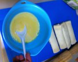 Foto langkah ke 2 dari resep Nutella Roll-ups (roti sisa).
