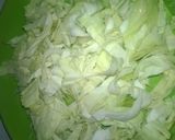Foto langkah ke 3 dari resep Tumis pepaya muda dan kol.