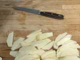 Tarta de manzana hojaldre (rápida y fácil)