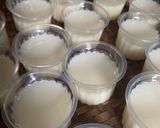 Foto langkah ke 2 dari resep Puding Susu Buah (dessert segar).