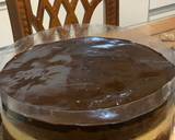 Triple chocolate mousse cake langkah memasak 9 foto
