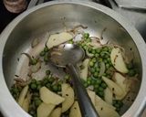 A picture of step 2 of Biryani (vegetable).