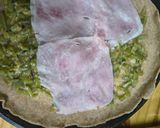 Foto del paso 4 de la receta: Tarta integral de pencas jamón y queso 🧀