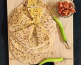 A picture of step 7 of Stuffed Moong Dal Paratha.