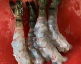 A picture of step 1 of Prawn Cutlet.