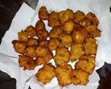 A picture of step 4 of Black Eyed Beans Bhajia.