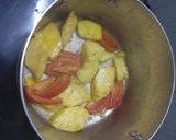 Hình bước làm 3 của món Mực kho khóm cà