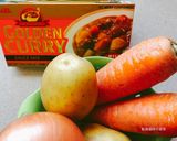 A picture of step 1 of Vegetable Curry.