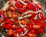 Foto del paso 1 de la receta: Penne pasta con tomate cherry asado (Gluten free & dairy free) 🥰