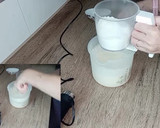 Foto del paso 2 de la receta: Magdalenas de leche de coco/sin aceite sin mantequilla