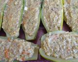 Foto del paso 4 de la receta: Zapallitos rellenos con carne, verduras y cuscús
