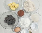 Foto langkah ke 1 dari resep Oatmeal Chewy Chocolate Cookies.
