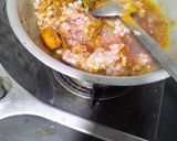 A picture of step 3 of Qeema Hari Mirch.