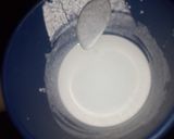 A picture of step 6 of Sinasir (Rice pancakes).