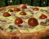 Foto del paso 10 de la receta: Quiche de espinacas y champiñones