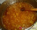 A picture of step 3 of Pear jam.