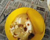 A picture of step 1 of Milkmaid Coconut Ladoo 🥰🥰🥰🥰😋😋❤️💘.