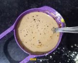 A picture of step 2 of Custard Powder Coffee.
