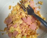 Foto del paso 7 de la receta: Huevos revueltos/batidos con mortadela