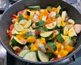 Une image de l'étape 18 de Tajine de poulet aux légumes et pruneaux.