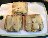 A picture of step 3 of Potatoes grilled cheese sandwich.