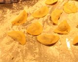 Foto del paso 4 de la receta: Agnolottis 2, al aglio olio y apancetados