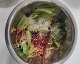 Foto langkah ke 6 dari resep Bibim Guksu Fusion.