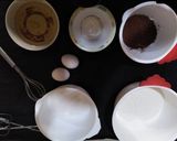 A picture of step 1 of Chocolate heart cake.