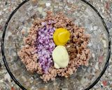Foto del paso 7 de la receta: 🥪 Sándwiches de miga - variedad 🥪 Queso roquefort, atún, tomate, huevo, ananá, cantimpalo, jamón