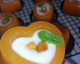 Foto langkah ke 6 dari resep Puding Mangga Fla susu.