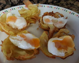 Foto del paso 6 de la receta: Tapa de patatas fritas huevo y jamón