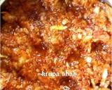 Raw mango and onion mix sweet and spicy chunda recipe step 2 photo
