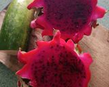 Foto langkah ke 1 dari resep Jus Buah Naga Timun.