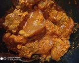 A picture of step 2 of Chicken 65.