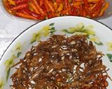 Foto langkah ke 2 dari resep Balado Teri Kacang Pete.