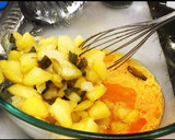 Foto del paso 2 de la receta: Tortilla de patatas con pimientos verdes & cebolla y pan casero multicereales