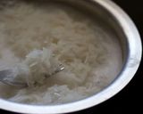 A picture of step 1 of Veg fried rice.