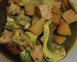 Foto langkah ke 2 dari resep Rawon Vegetarian.